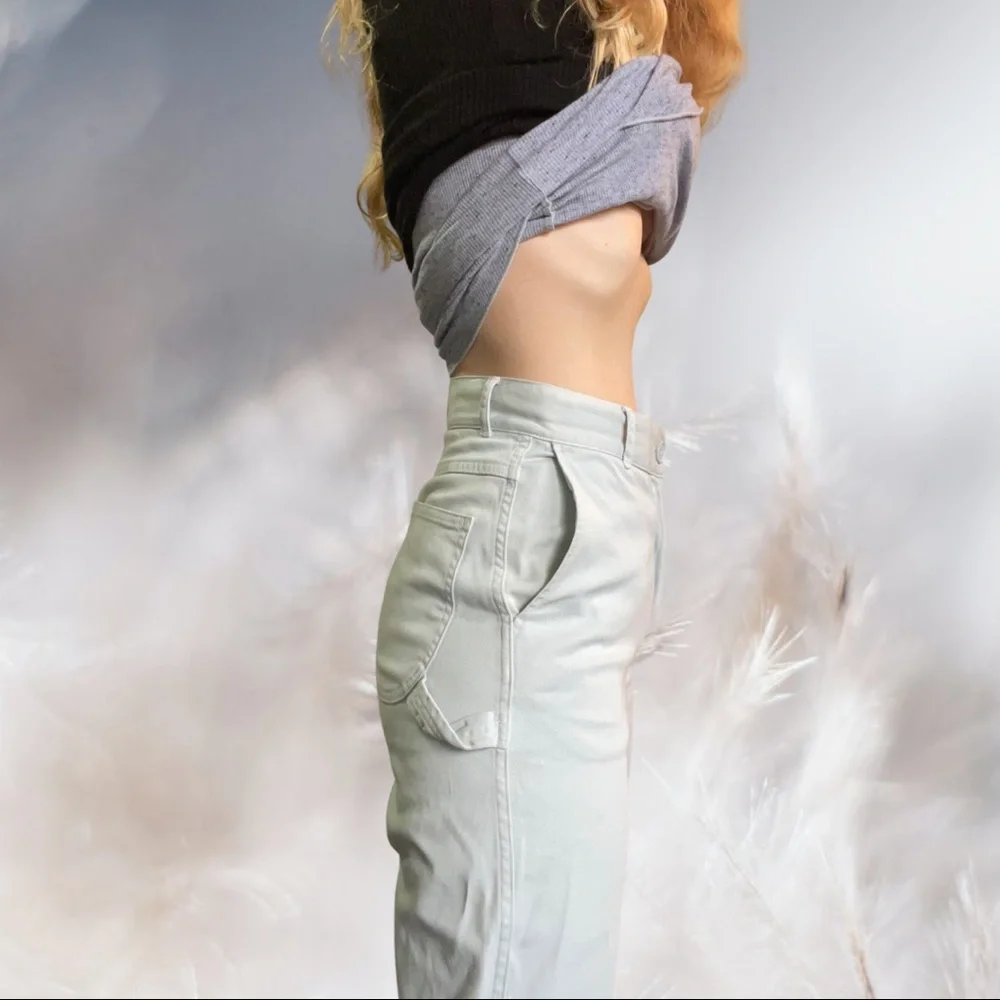 JAC+JACK pastel blue jeans, size 10, like new - Picture 12 of 12